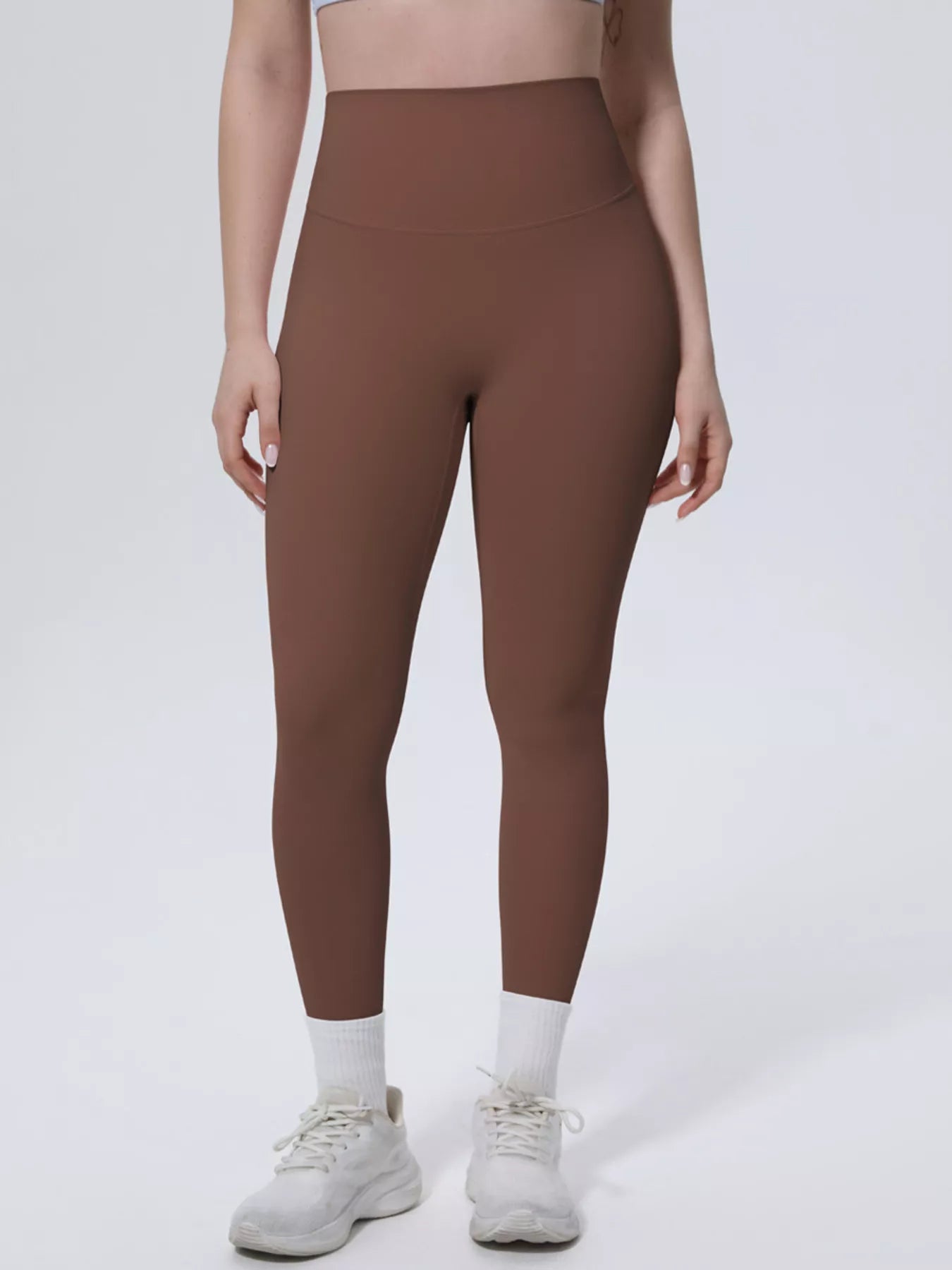 Trendsi High-Waisted Seamless Active Leggings -