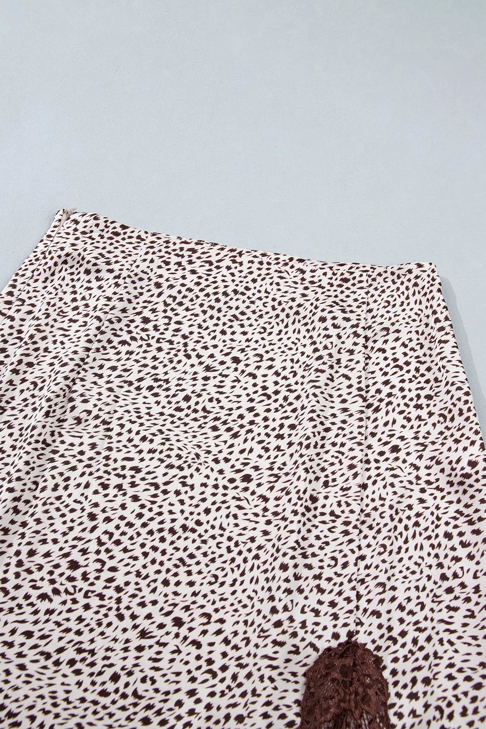 Trendsi Slit Animal Print Skirt -