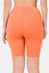 Trendsi Zenana High Waist Bermuda Shorts -