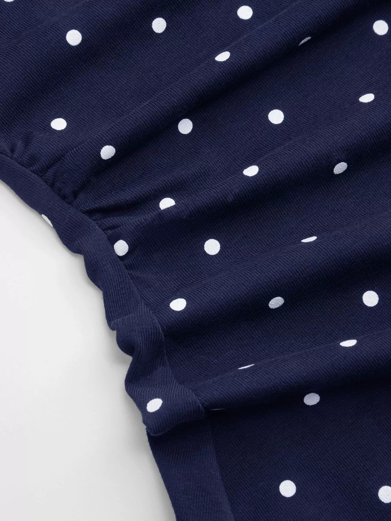Trendsi Polka Dot Flare Sleeve Mini Dress -