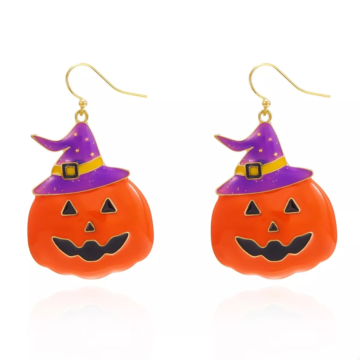 Trendsi Halloween Pumpkin Dangle Earrings -