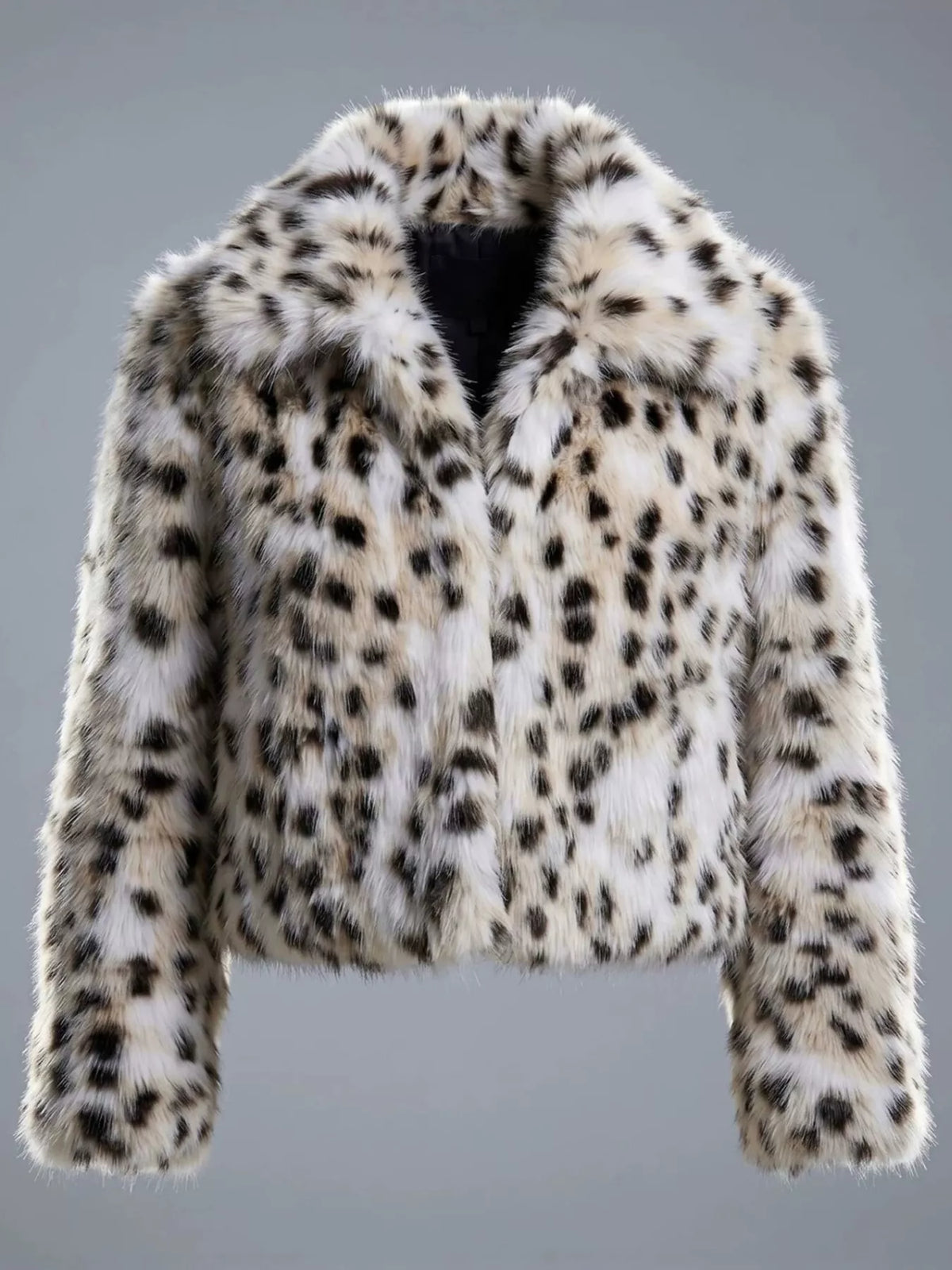 Collared long sleeve jacket, product view