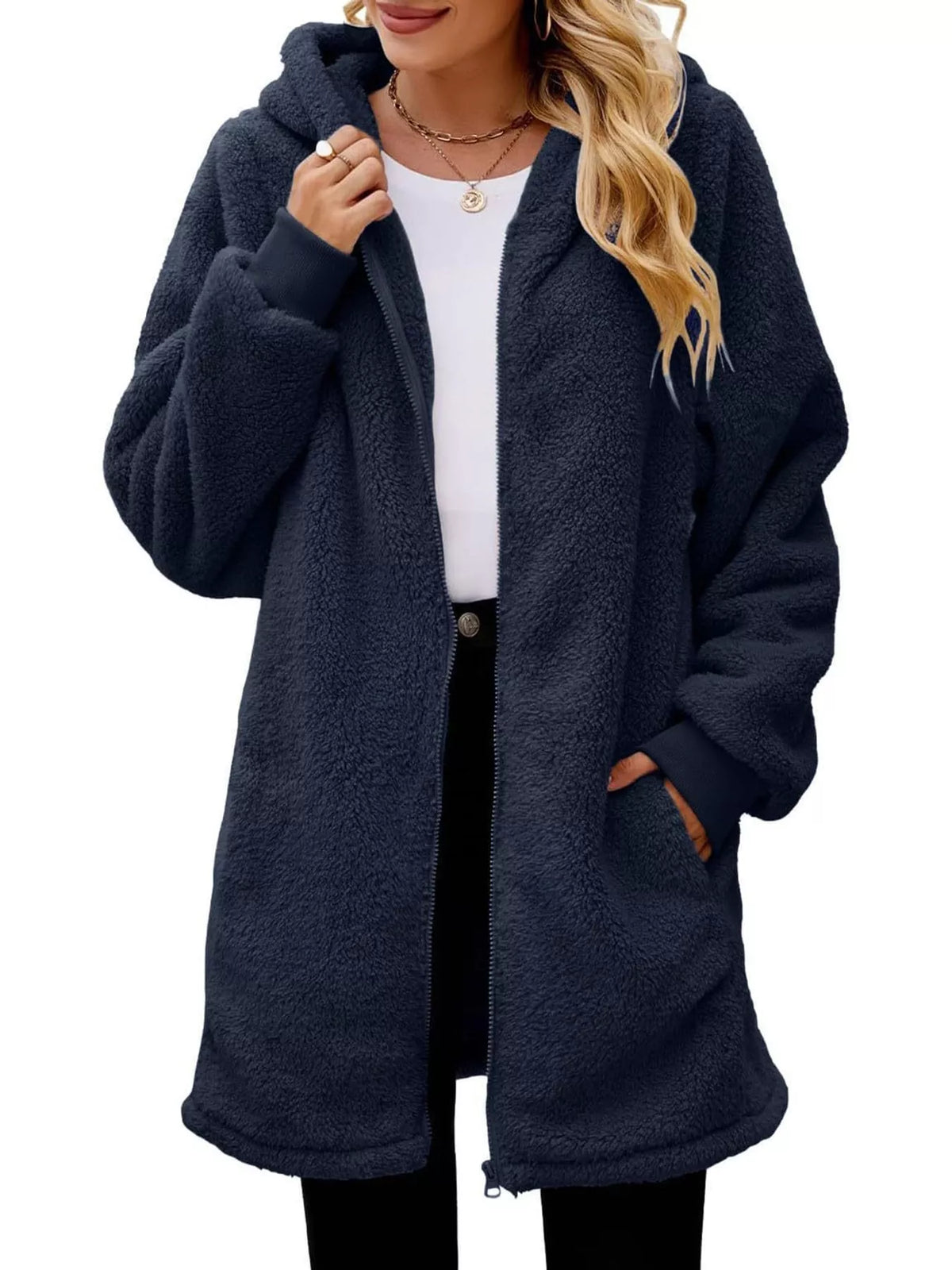 Long-sleeve coat