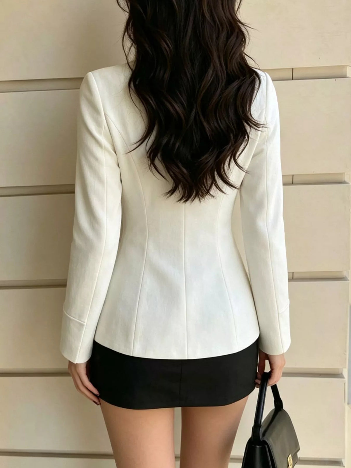 Trendsi Zip Up Long Sleeve Top -