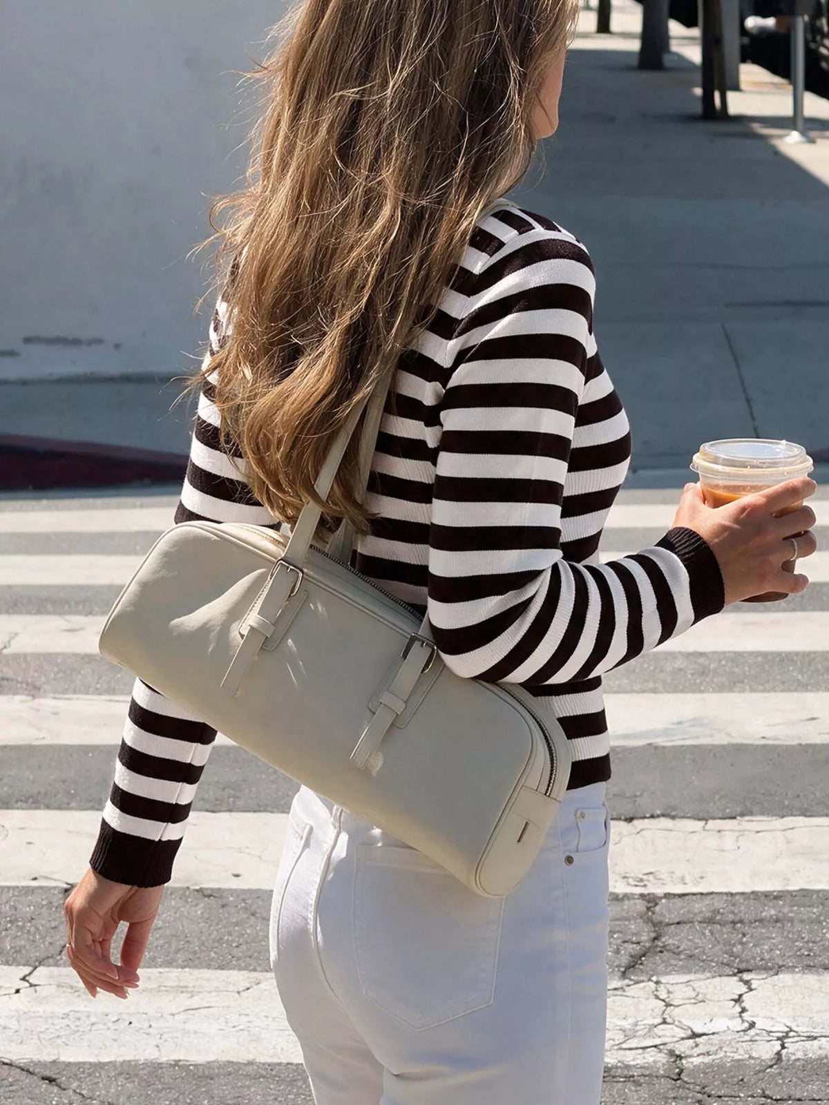 Trendsi Striped Long Sleeve Knit Top -