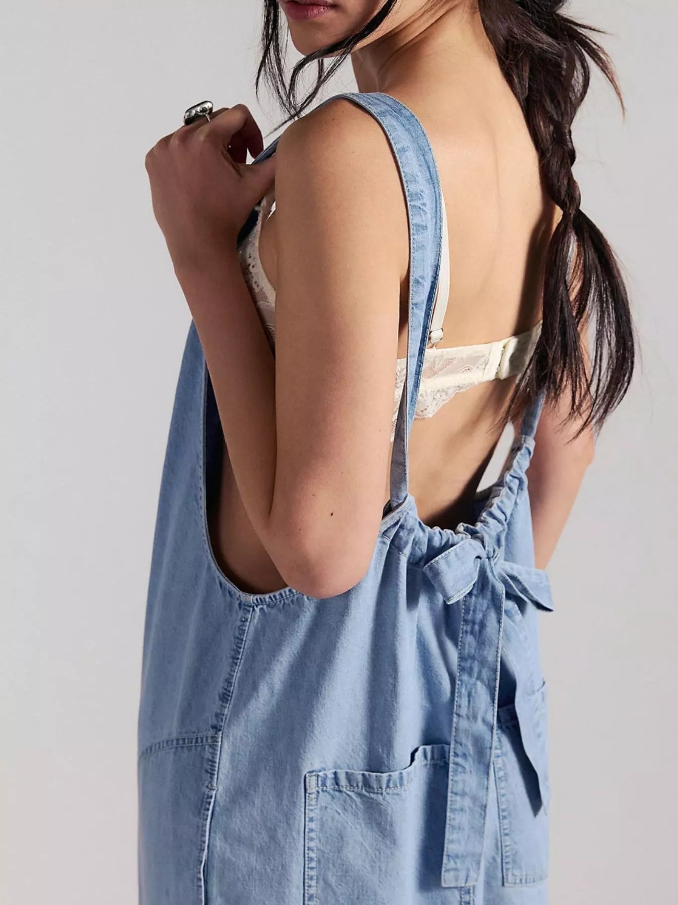 Trendsi Sleeveless Wide-Leg Jumpsuit -