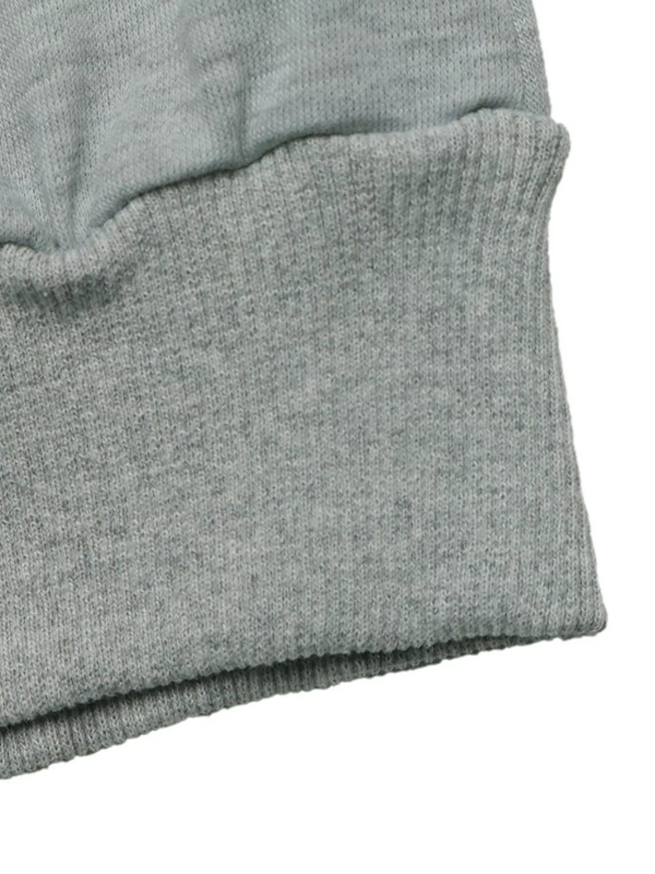 Trendsi Polo Collar Dropped Shoulder Sweatshirt -