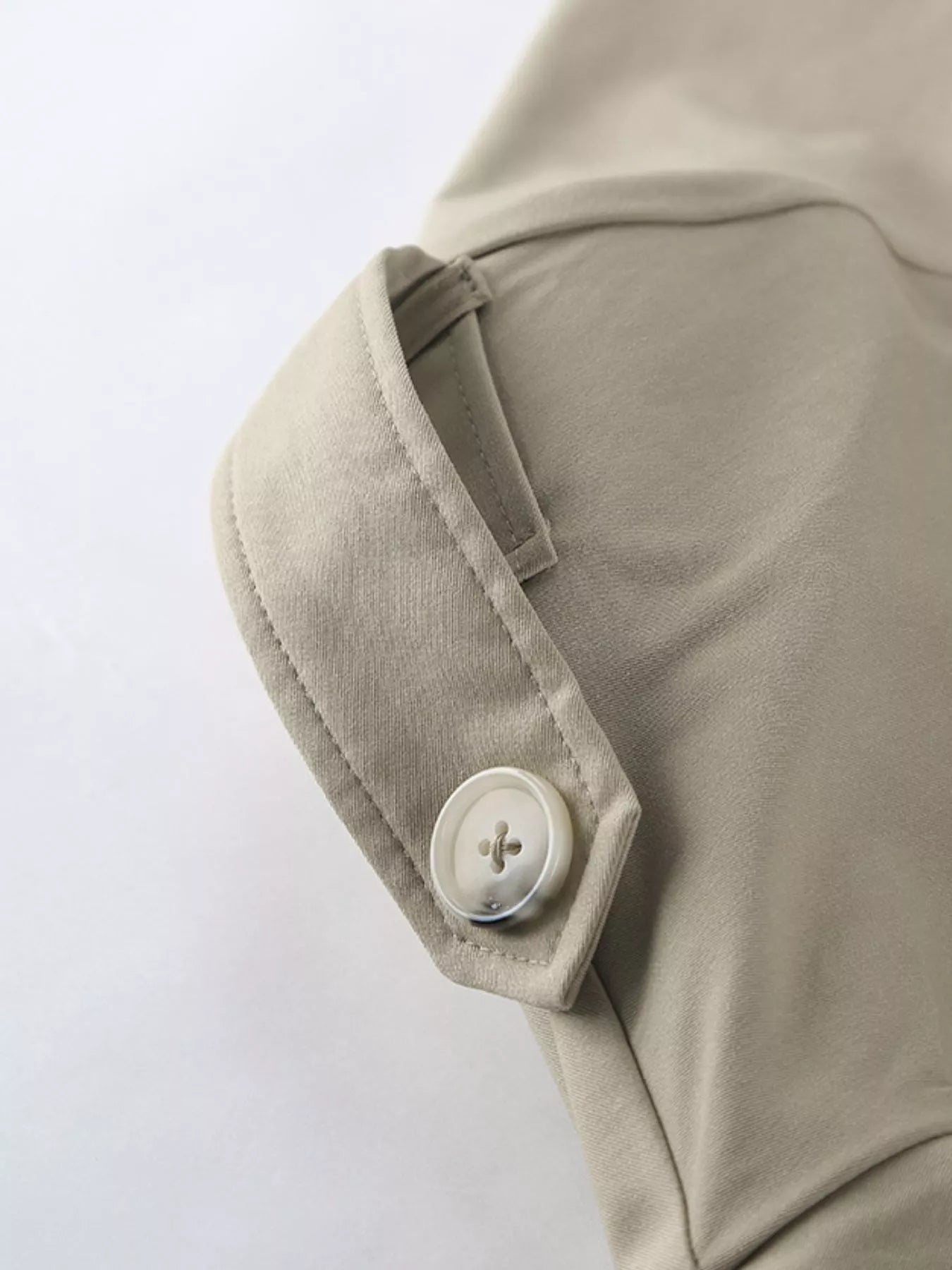 Trendsi Chic Double-Breasted Belted Trench Coat - Outerwear