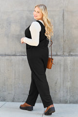 Trendsi Double Take Full Size Sleeveless Straight Jumpsuit -