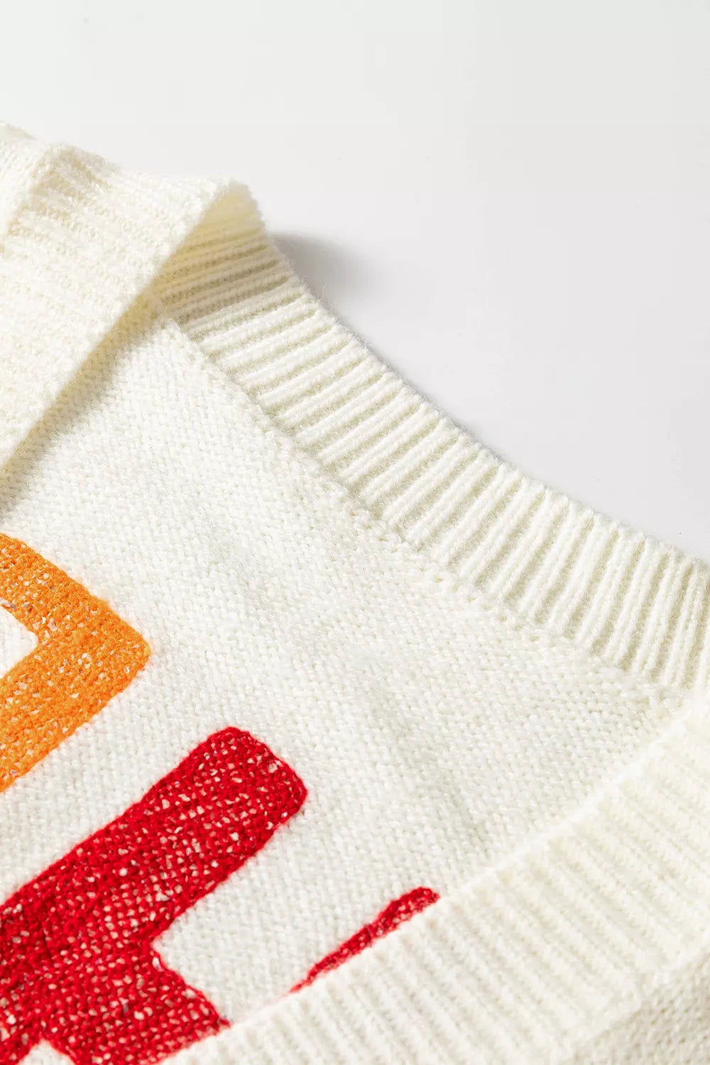 Trendsi 'HO HO HO' Button Up Knit Cardigan -