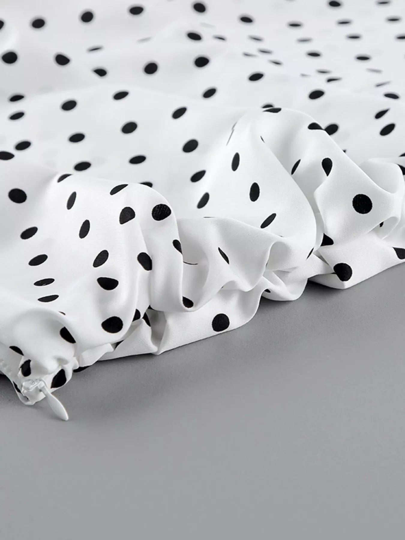 Trendsi Polka Dot Mermaid Maxi Skirt -
