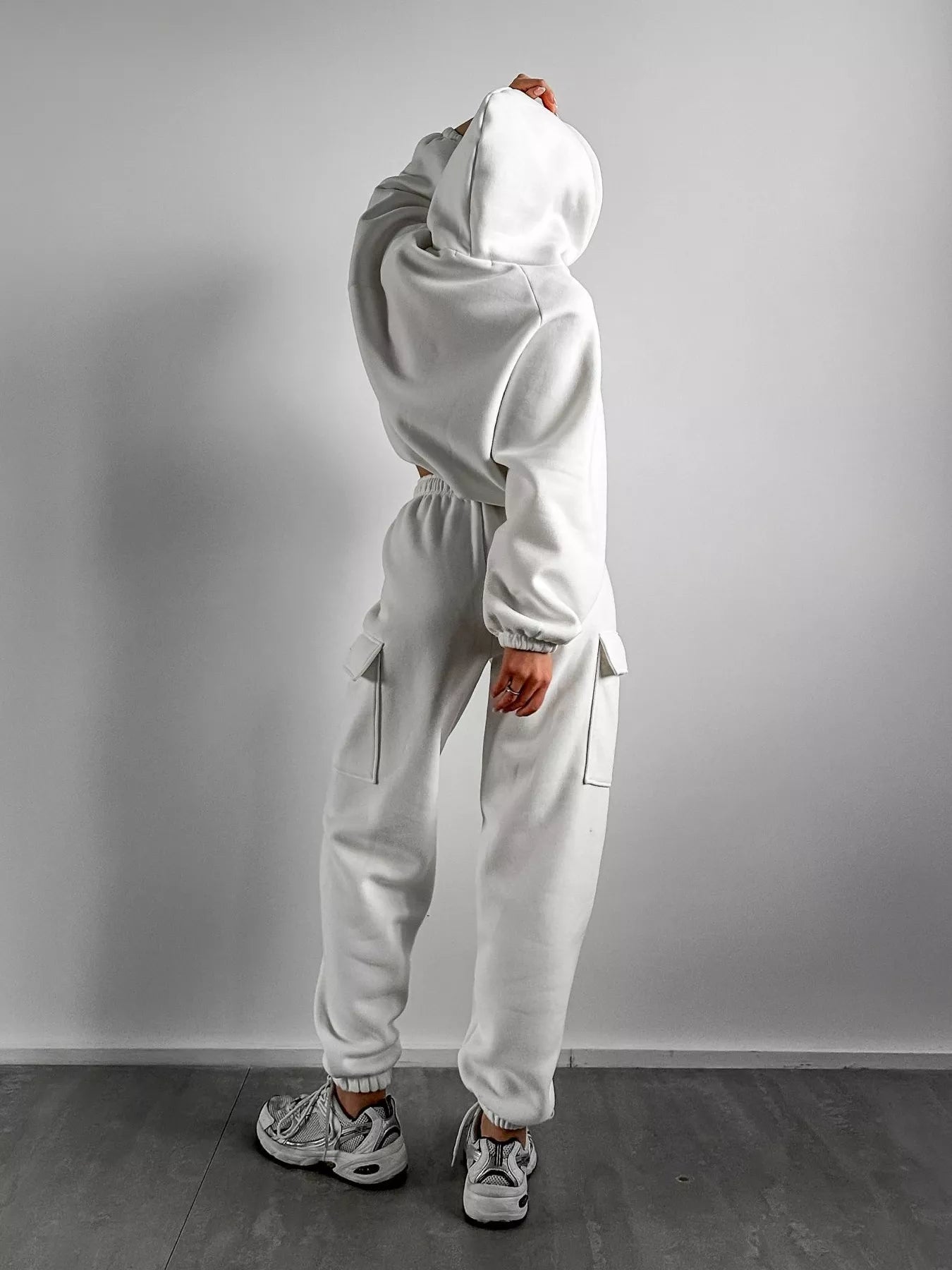 Trendsi Kangaroo Pocket Hoodie and Joggers Set -