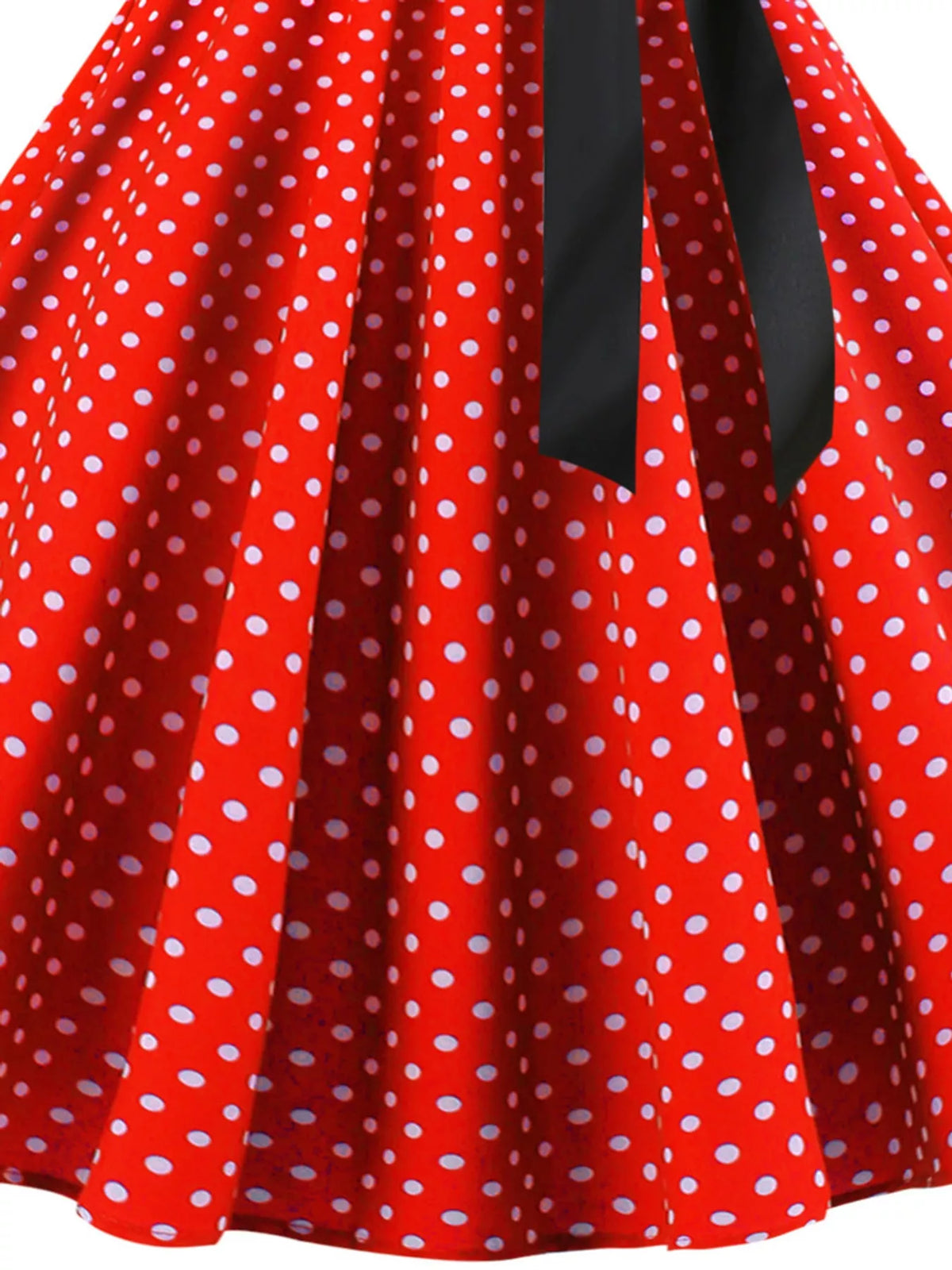 Halter neck sleeveless knee dress, construction and design details