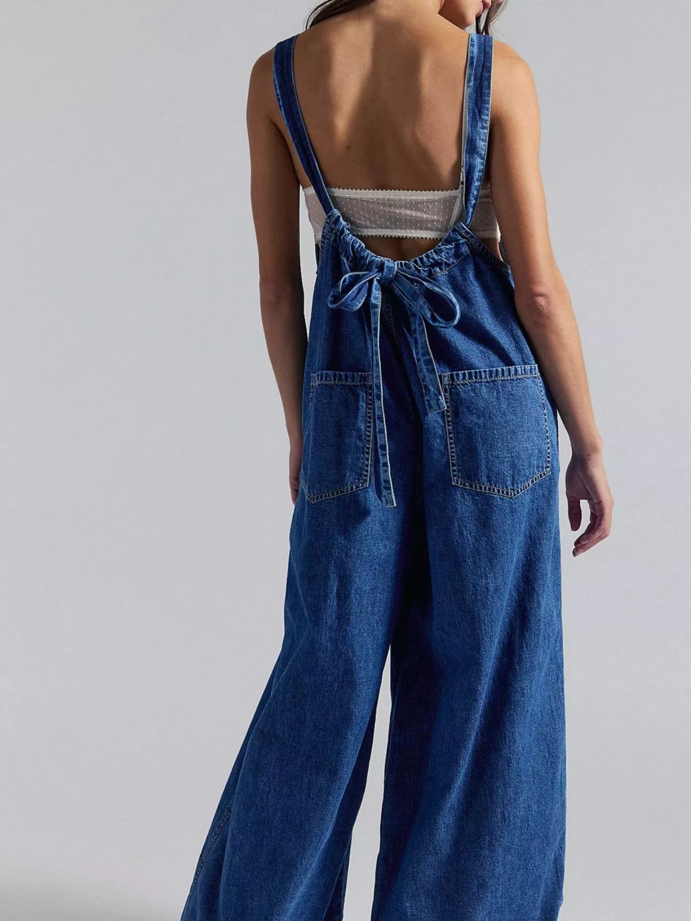 Trendsi Sleeveless Wide-Leg Jumpsuit -