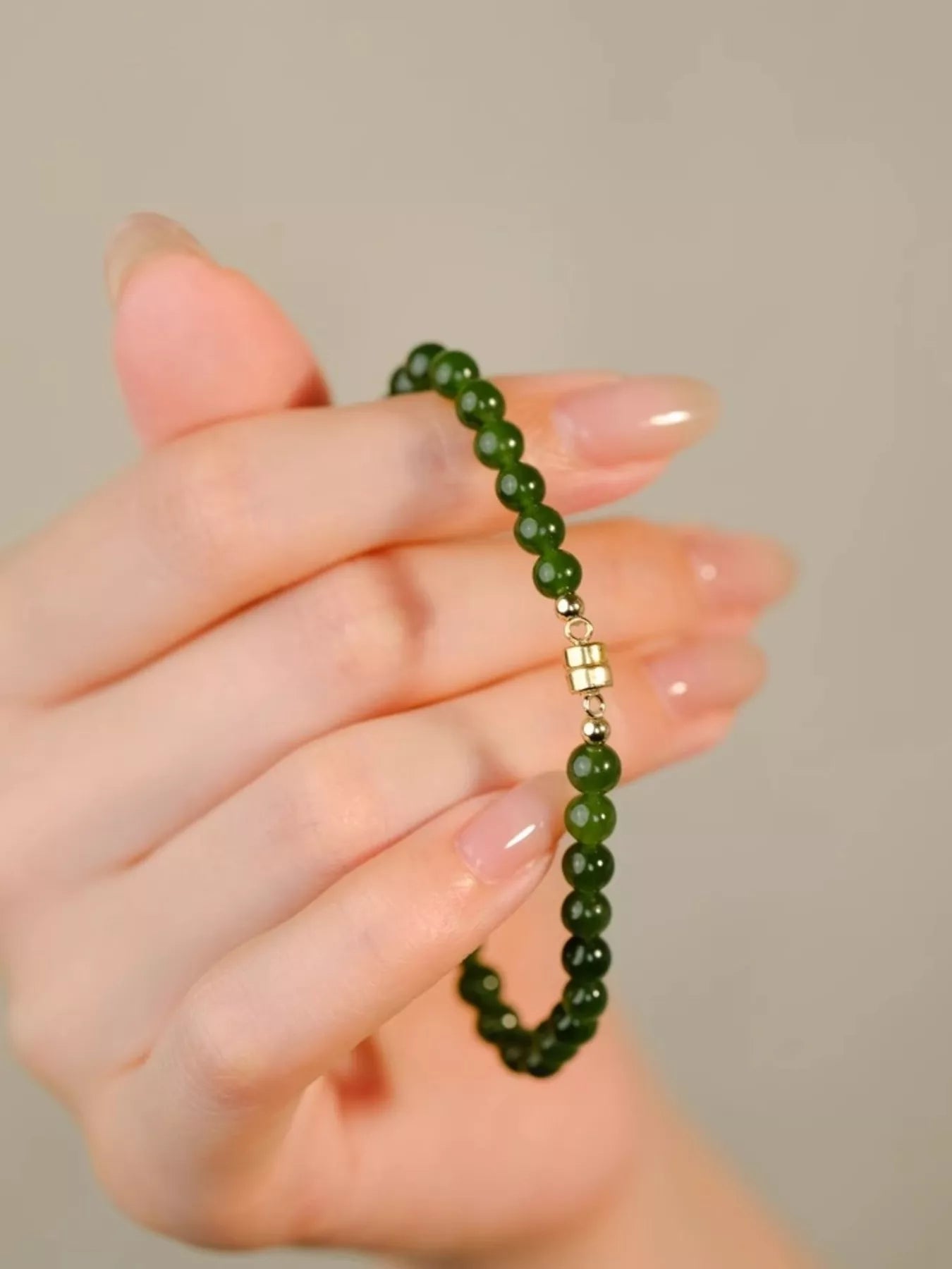 Trendsi Agate Beaded Bracelet -