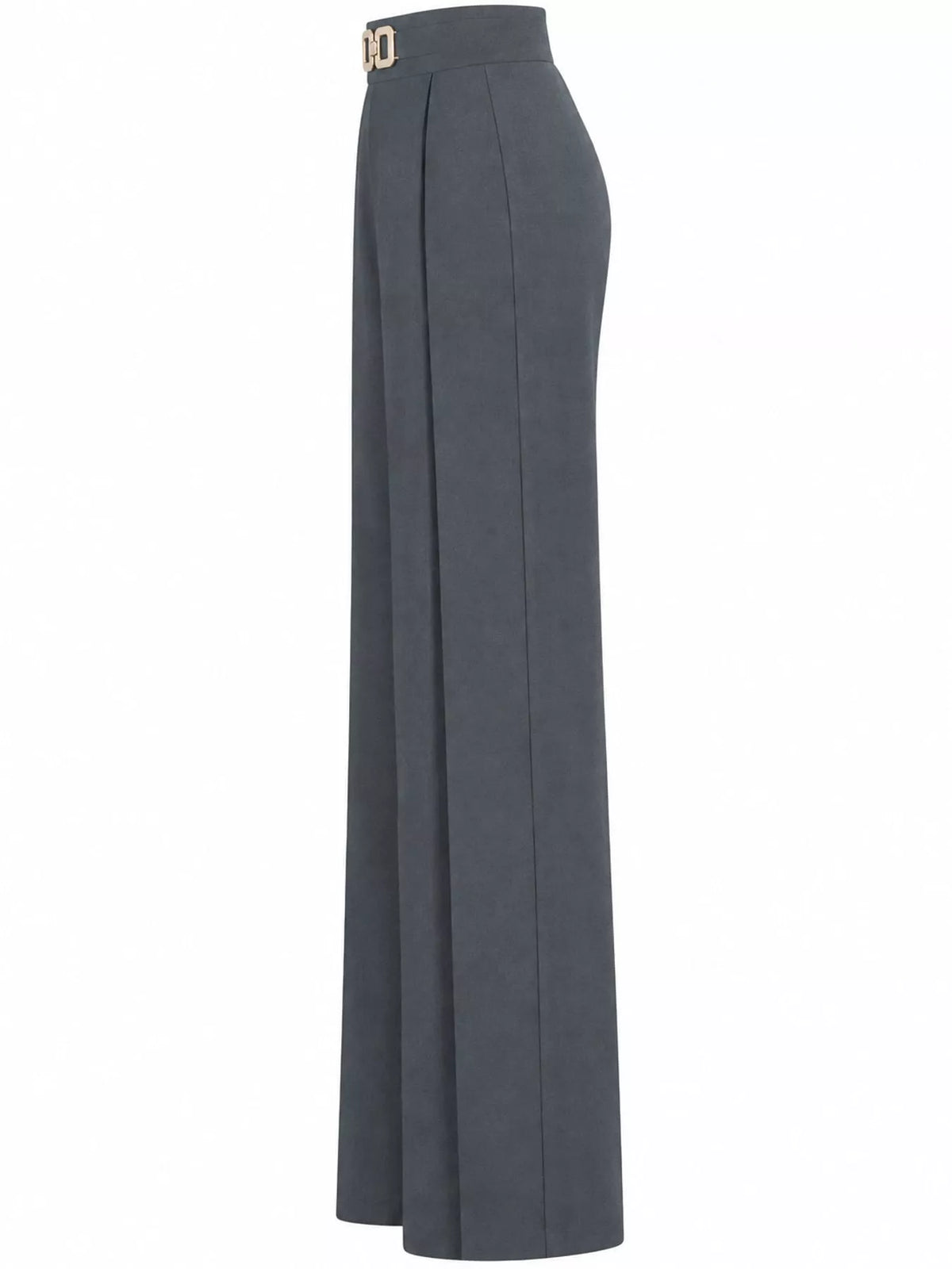 Wide-leg pants, gray side