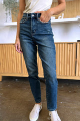 Trendsi Judy Blue Full Size Tummy Control High Waist Slim Jeans -