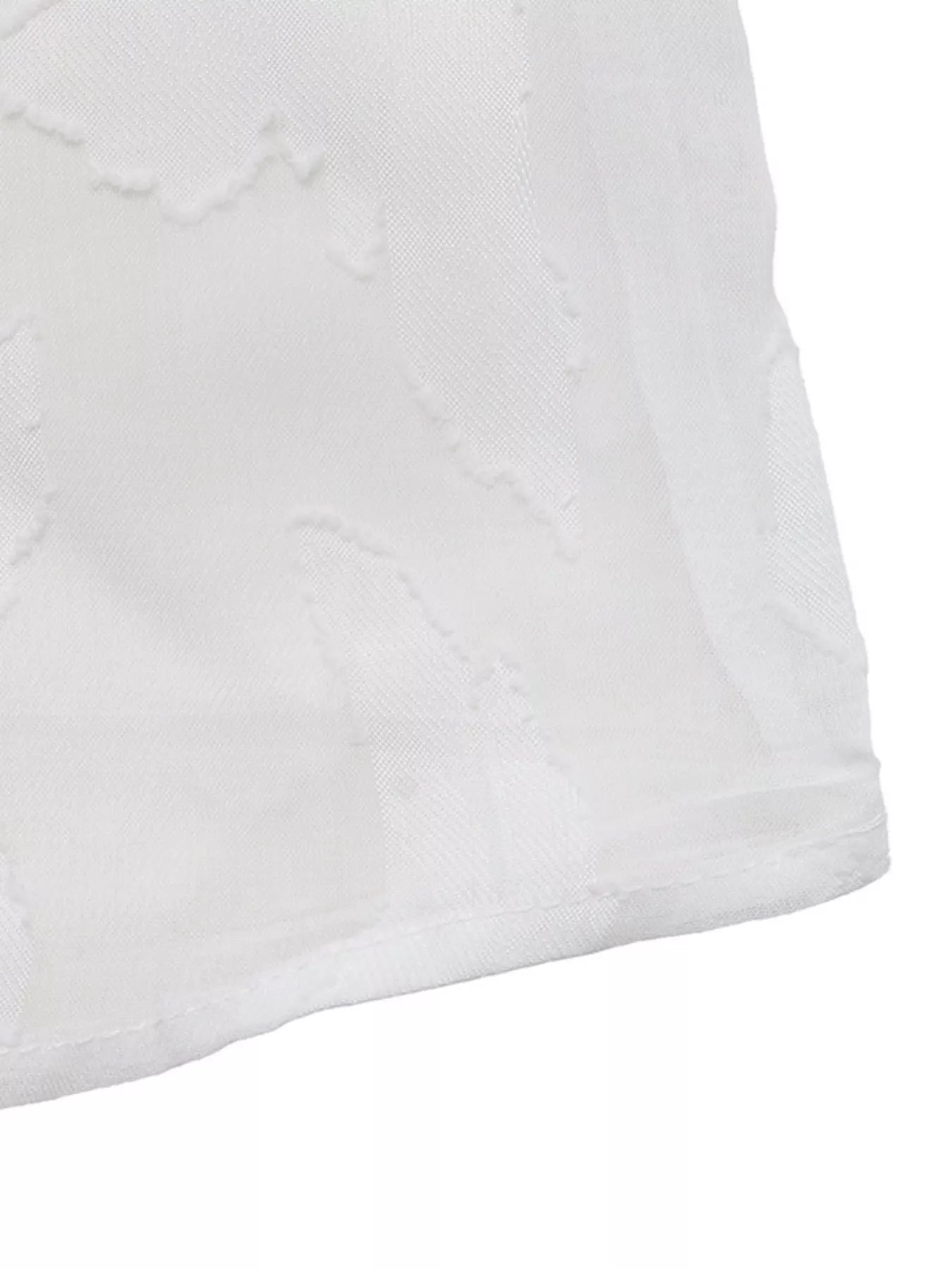 Trendsi Sheer Button-Down Shirt -