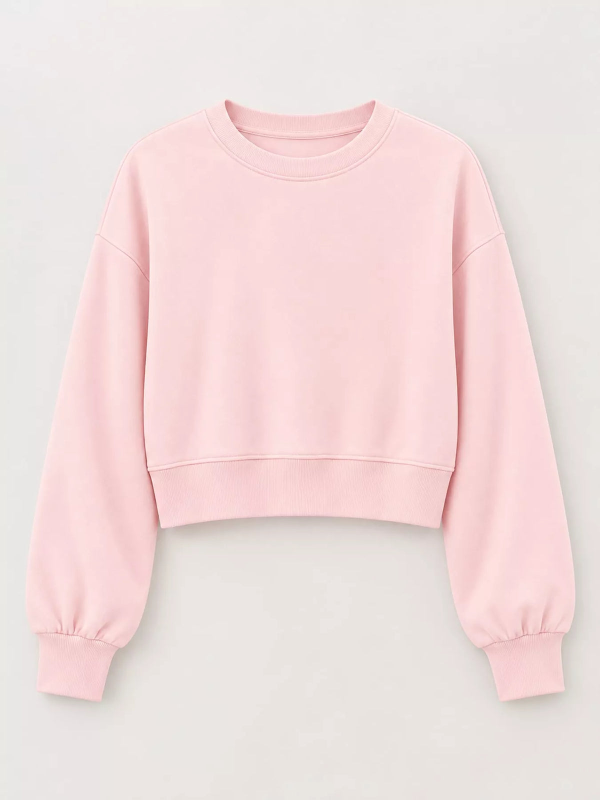 Long-sleeve sweatshirt, product view