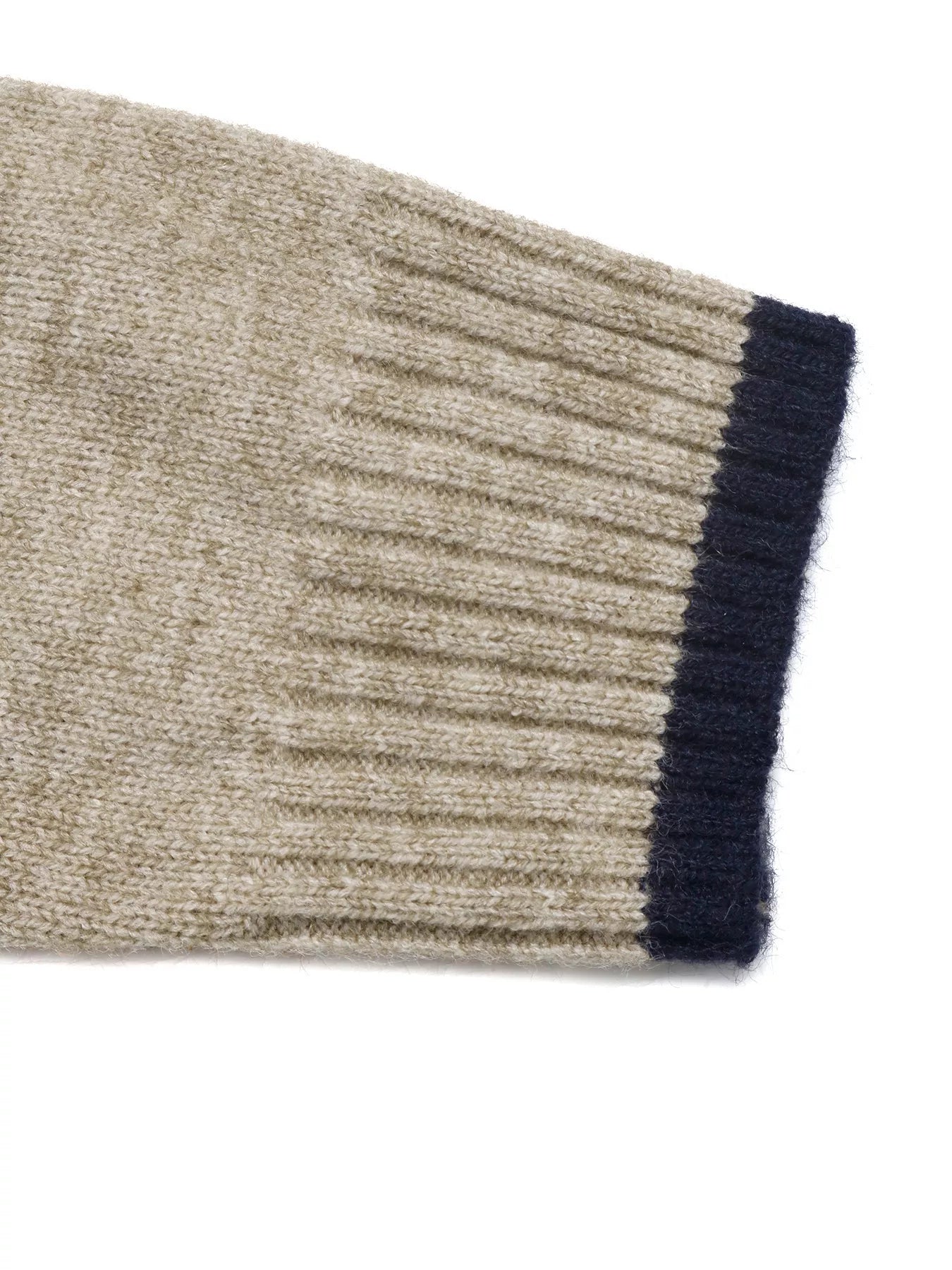 Trendsi Cozy Mock Neck Sweater with Contrast Trim -
