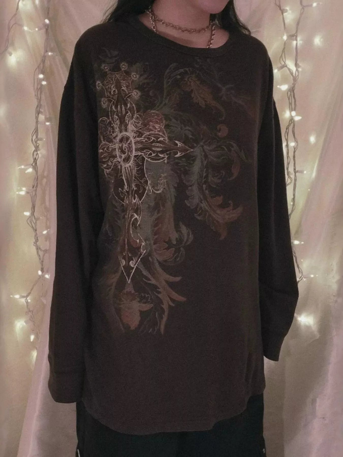 Trendsi Skeleton Long Sleeve T-Shirt -