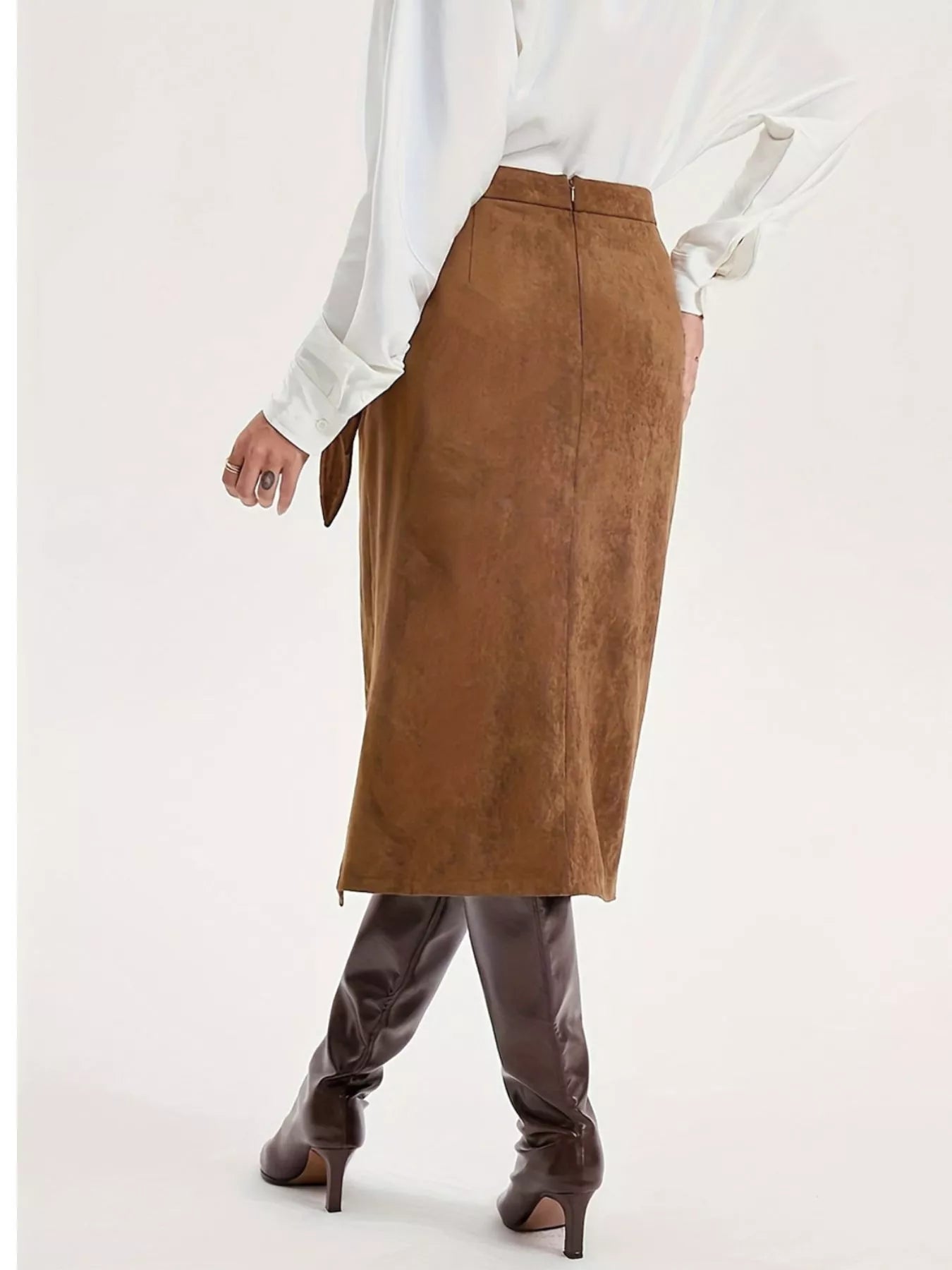 Trendsi Wrap Midi Skirt -