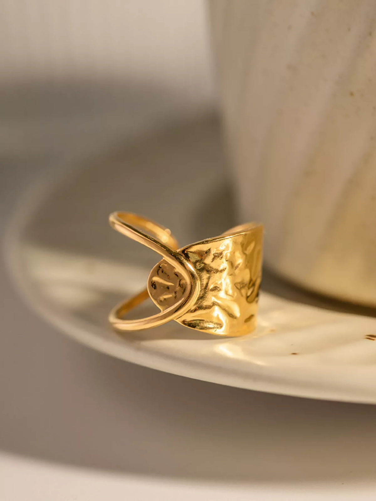 Irregular Open Ring, product view