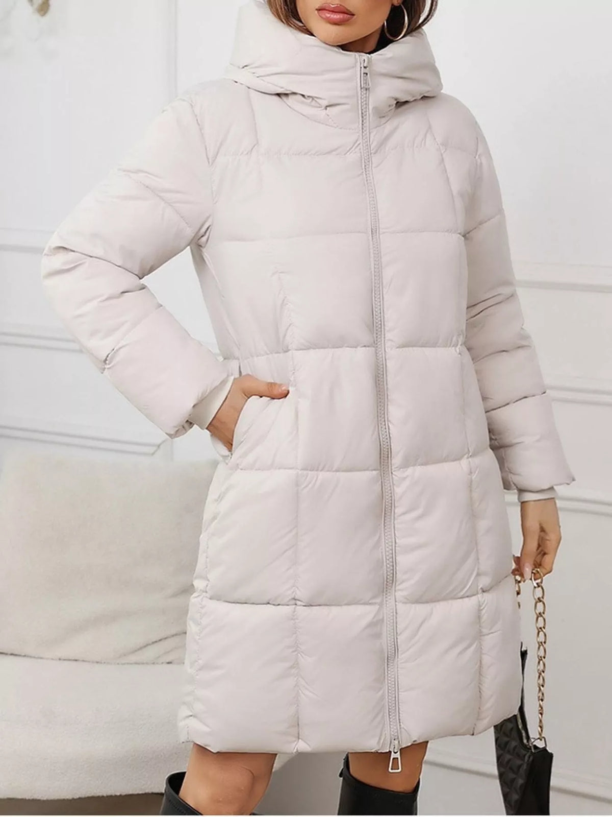 Long-sleeve coat