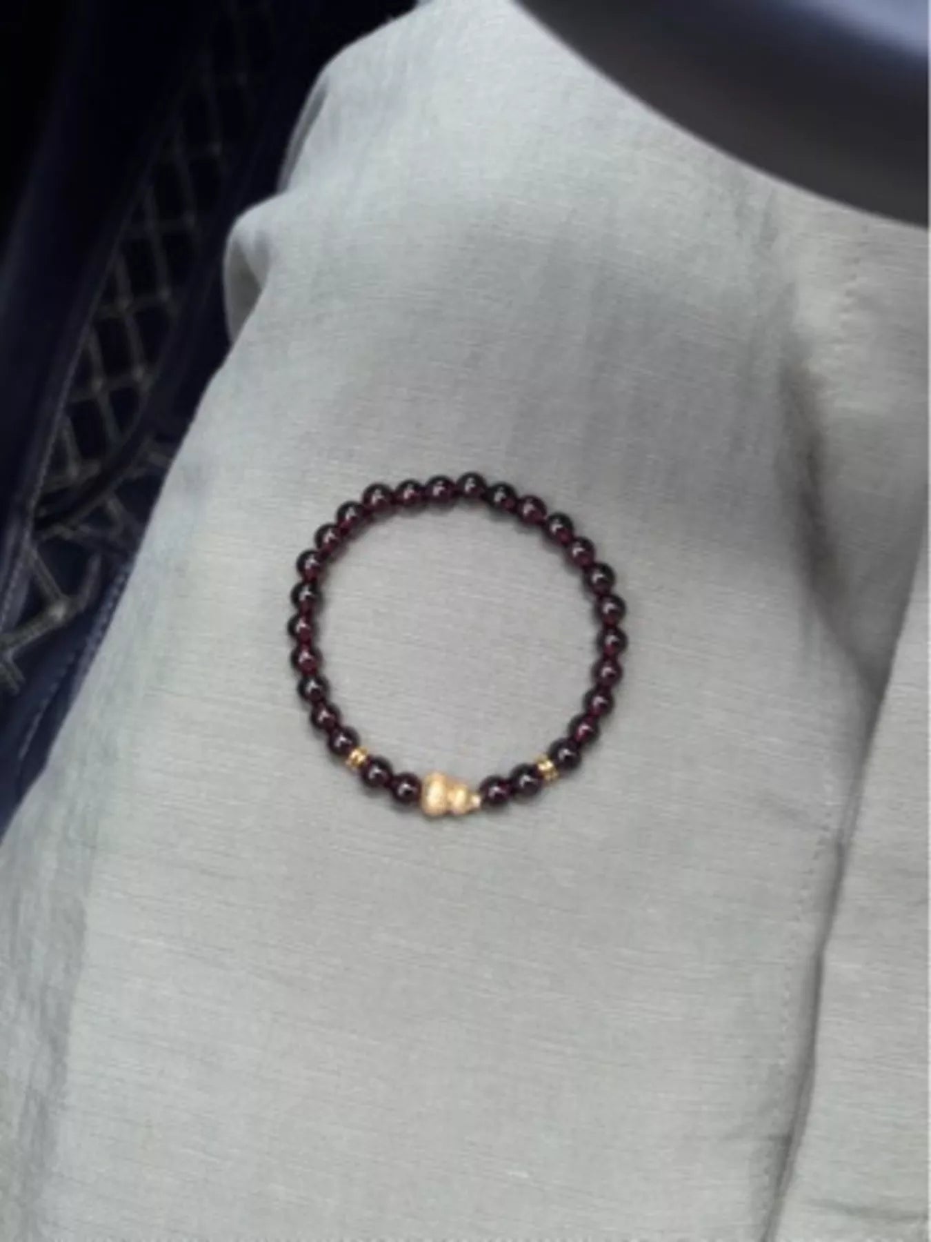 Trendsi Gourd Beaded Bracelet -