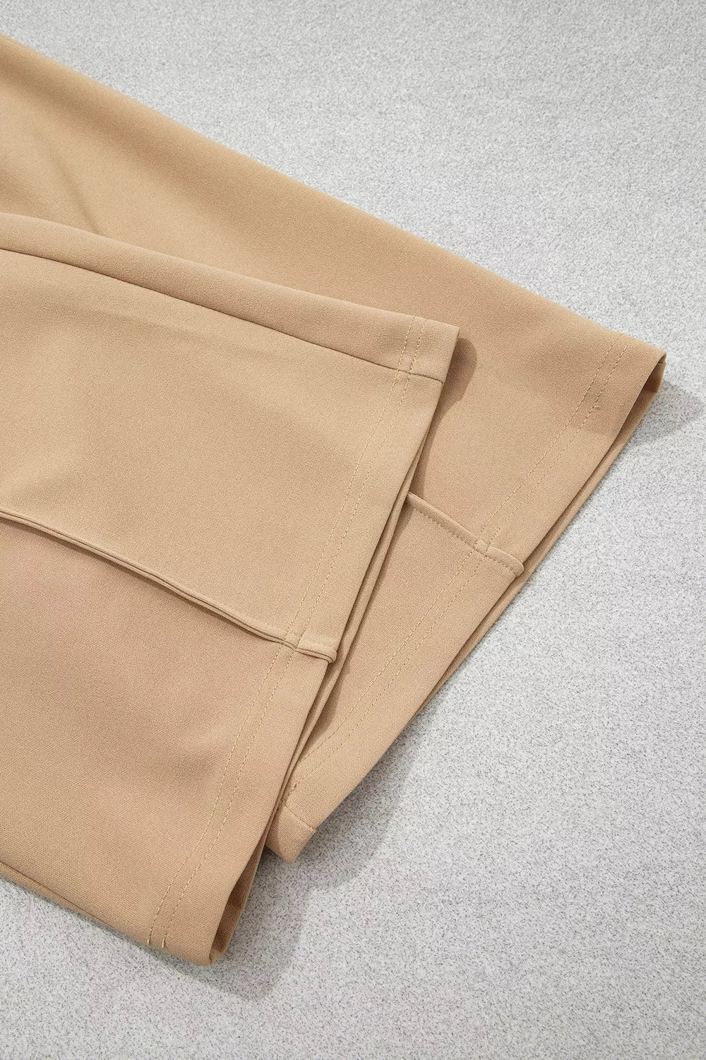 Trendsi High Waist Full Length Regular Fit Pants -