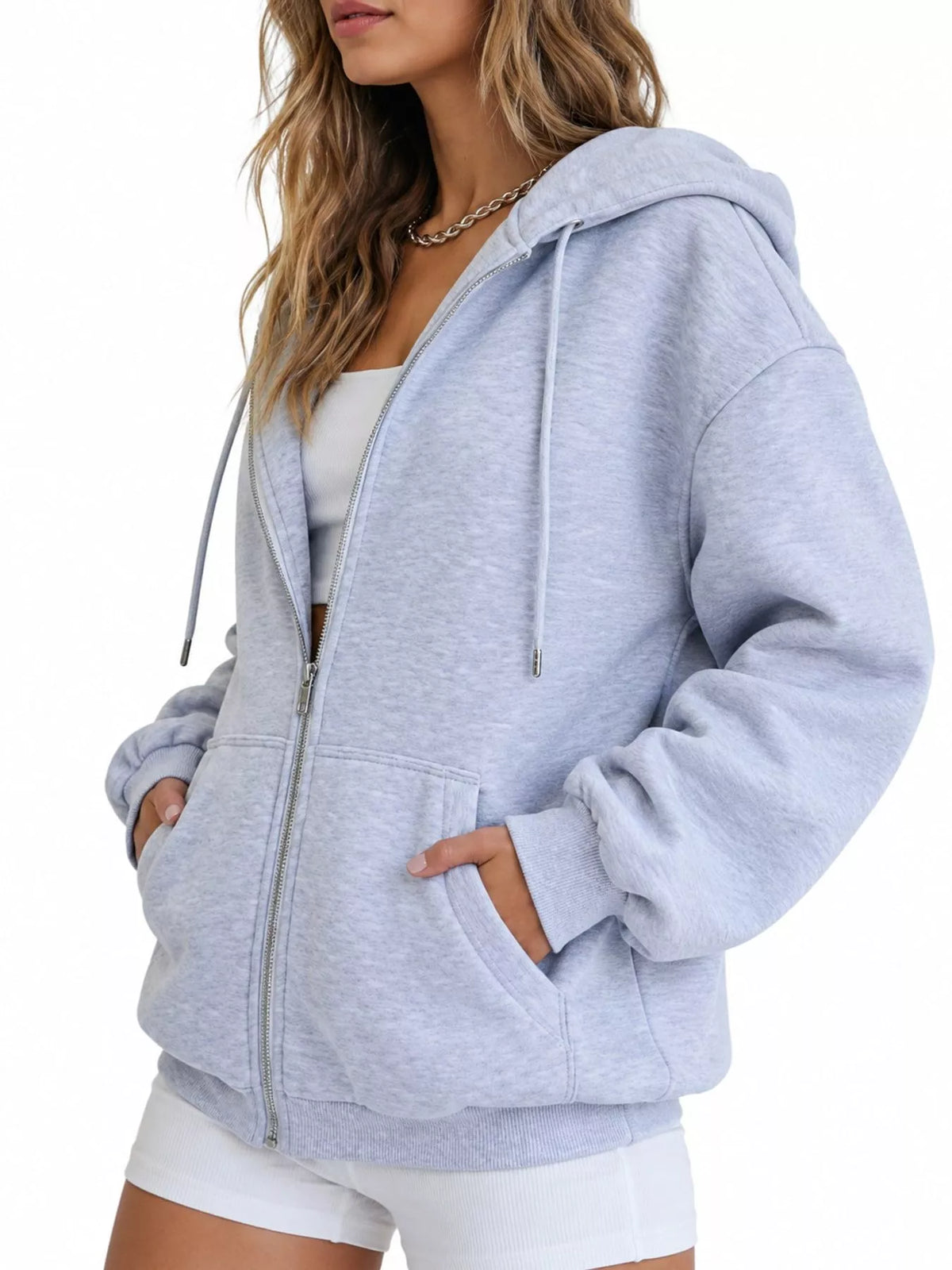 Long-sleeve hoodie