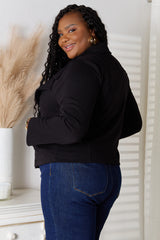 Trendsi Culture Code Full Size Zip-Up Jacket with Pockets -