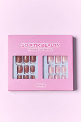 Trendsi SO PINK BEAUTY Press On Nails 2 Packs -