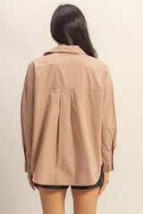 Trendsi HYFVE Button Down Long Sleeve Shirt -