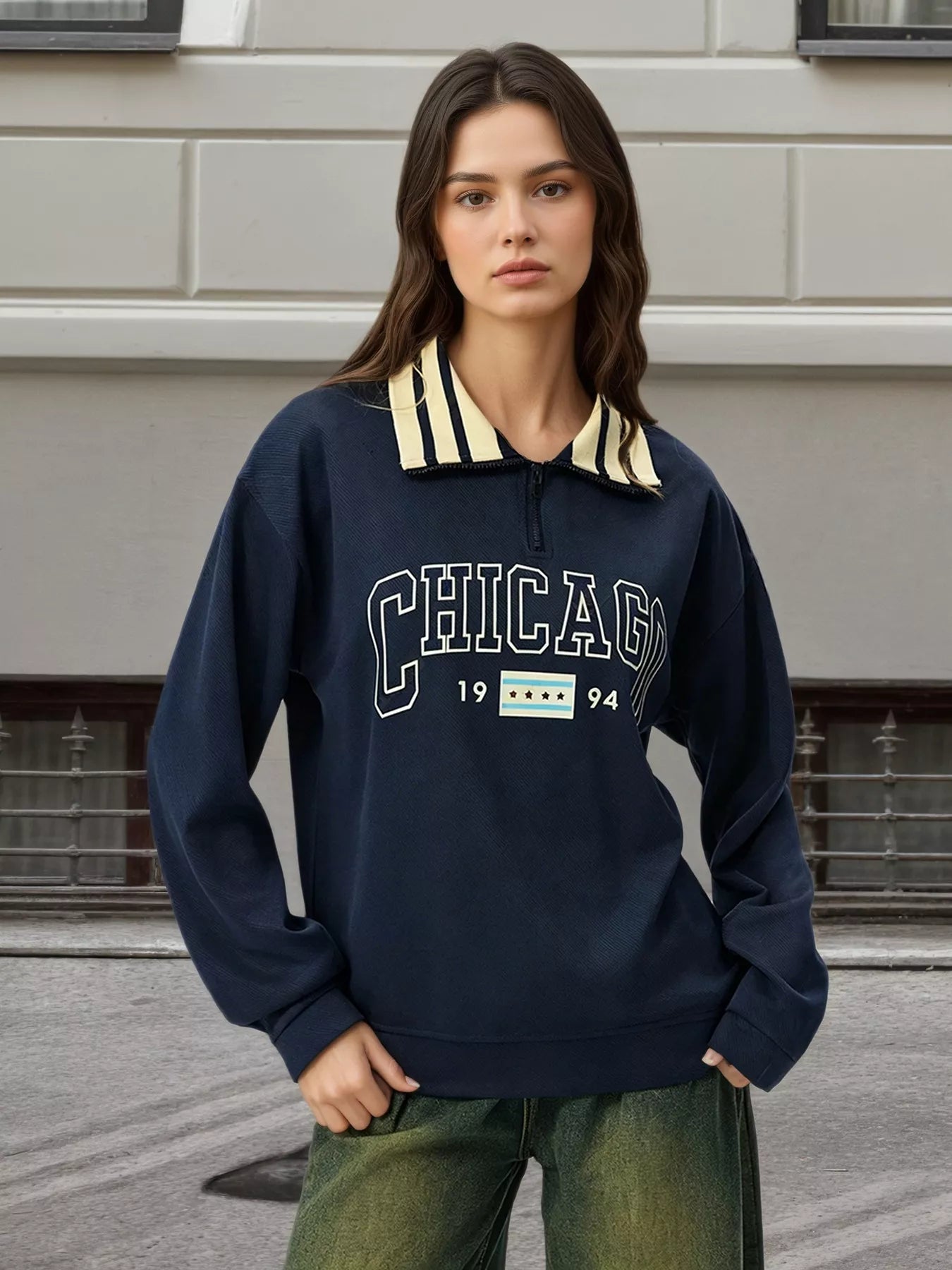 Women's sweatshirt – product view 1