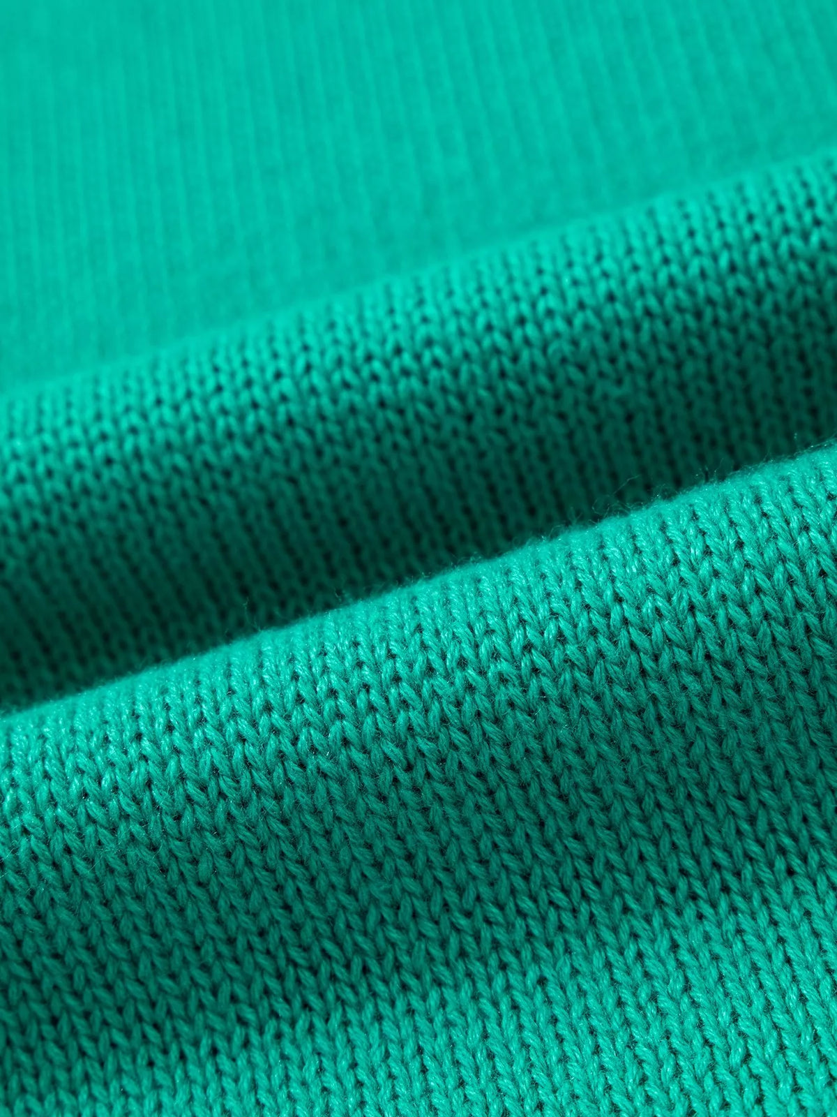 Merry sweater, green knit texture