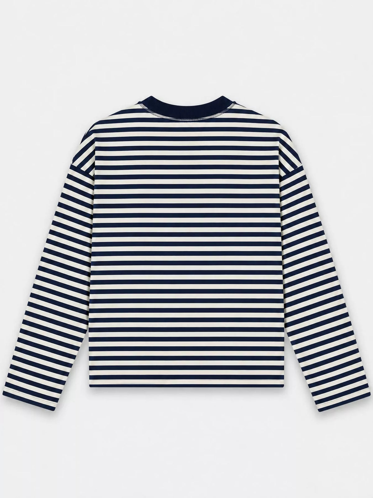 Long Sleeve Crew Neck T-Shirt — back view