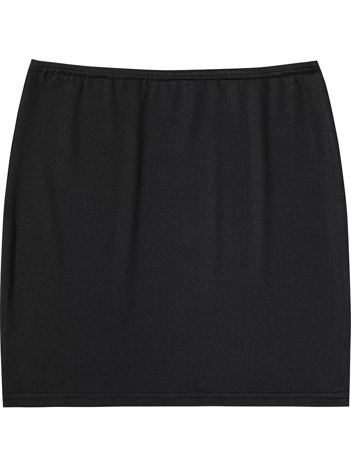 Ruched Bodycon Mini Skirt — garment front