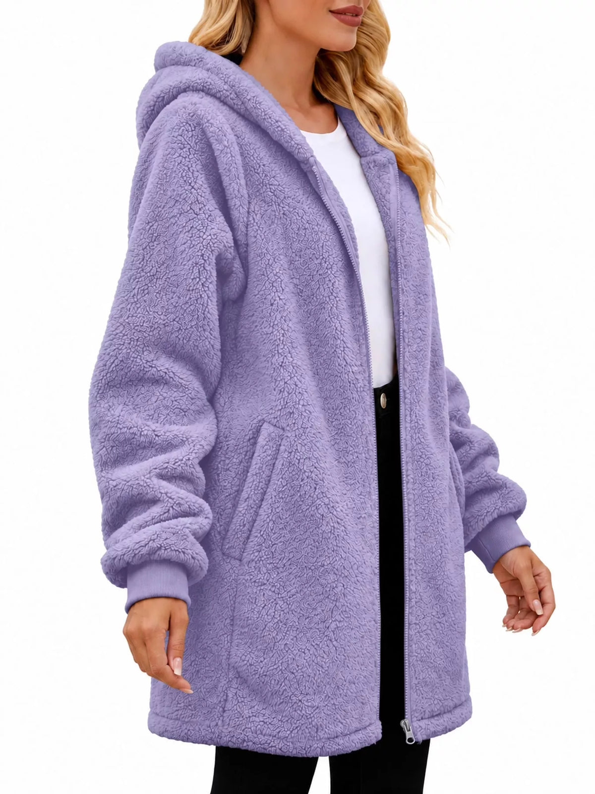 Long-sleeve coat