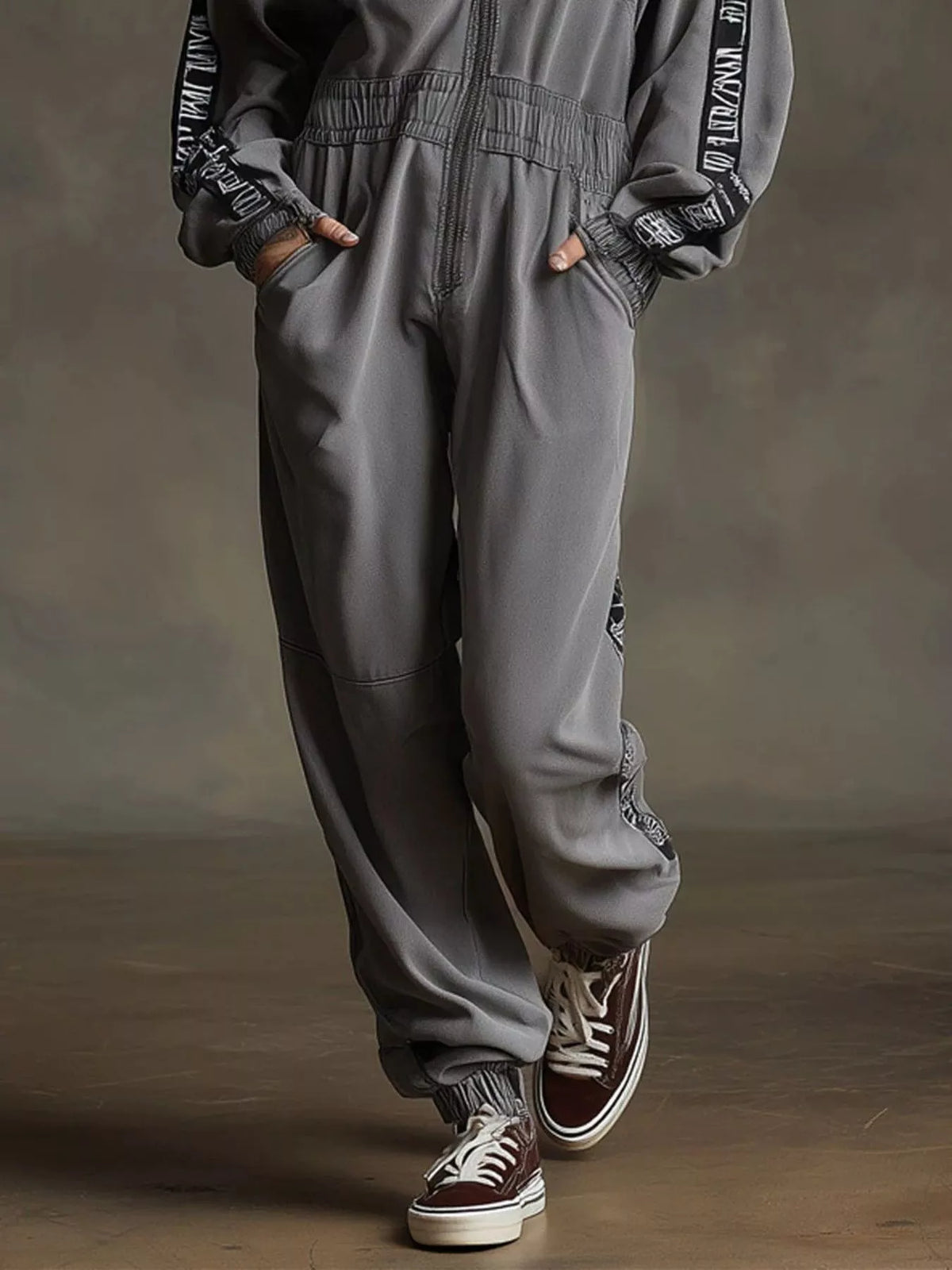 Trendsi Zip-Up Long Sleeve Hooded Jumpsuit -