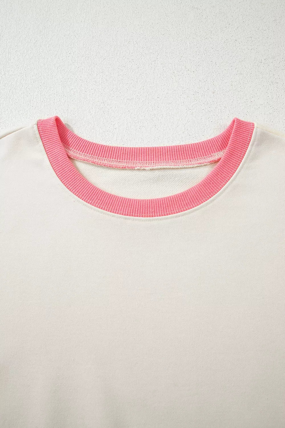 Trendsi Color-Block Striped Crew Neck Sweatshirt -