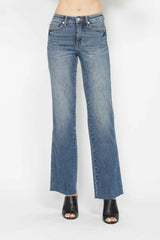 Trendsi Judy Blue Full Size Tummy Control Straight Jeans -