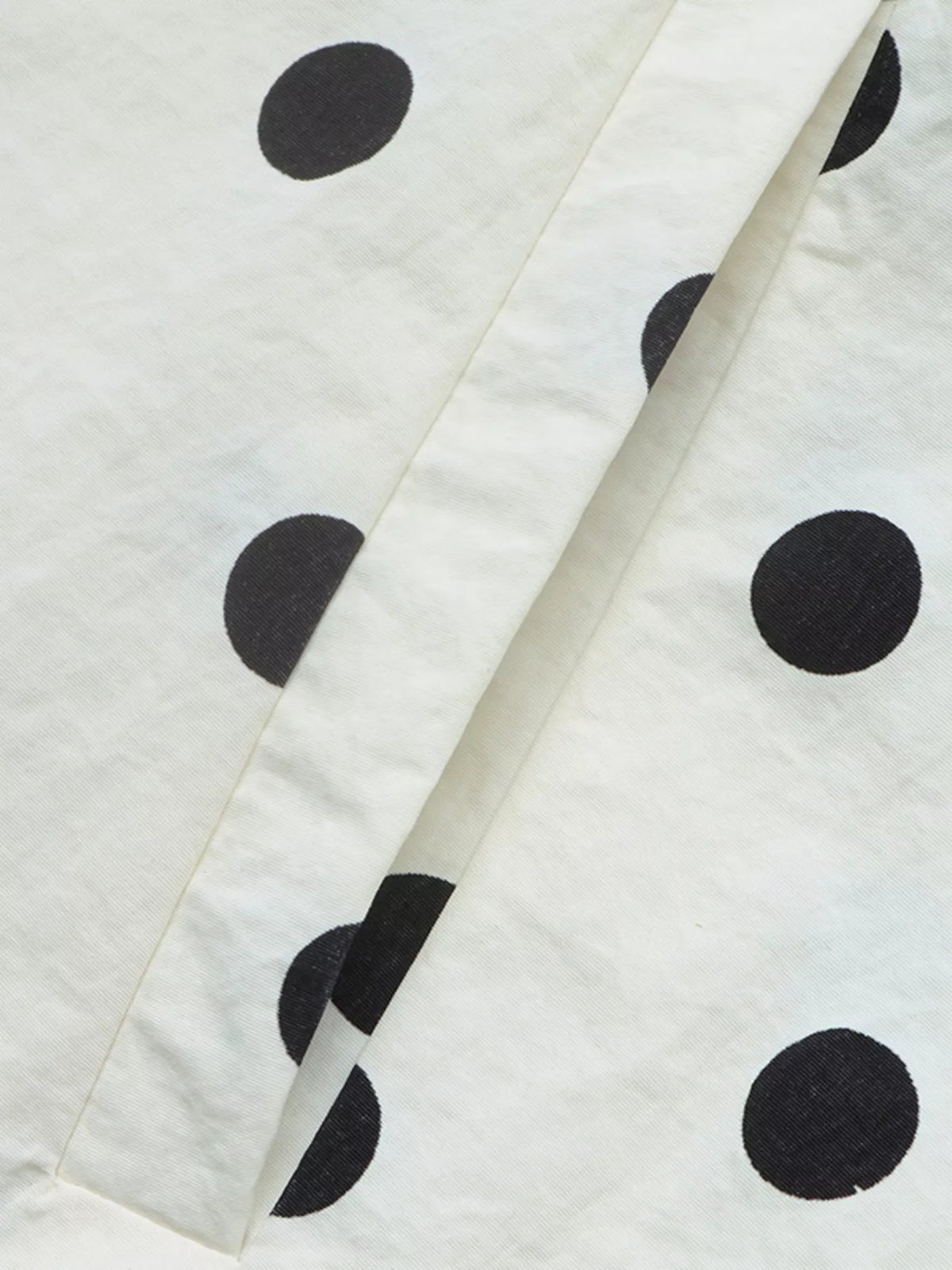 Trendsi Polka Dot Stand-Collar Casual Jacket -