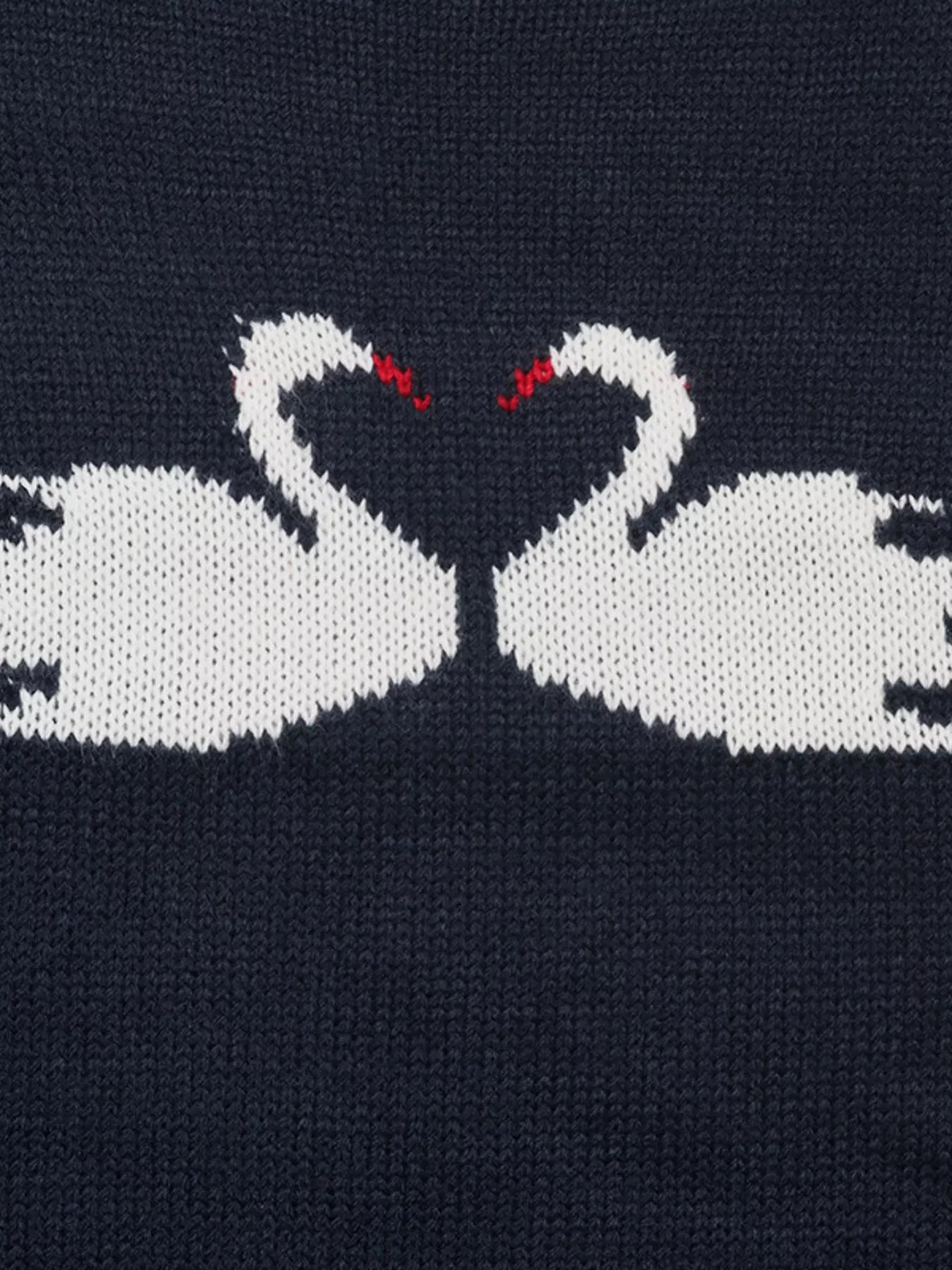 Trendsi Swan Dropped Shoulder Sweater -