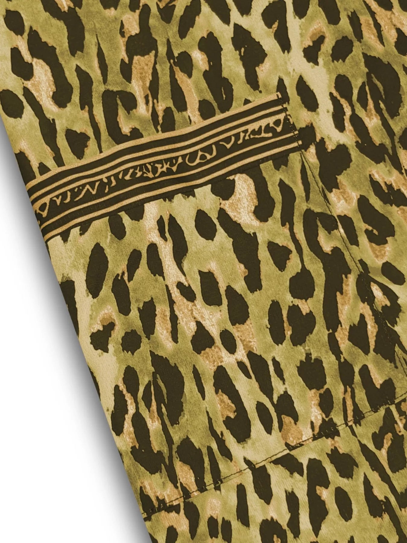 Trendsi Leopard Zip Front Hooded Dress -