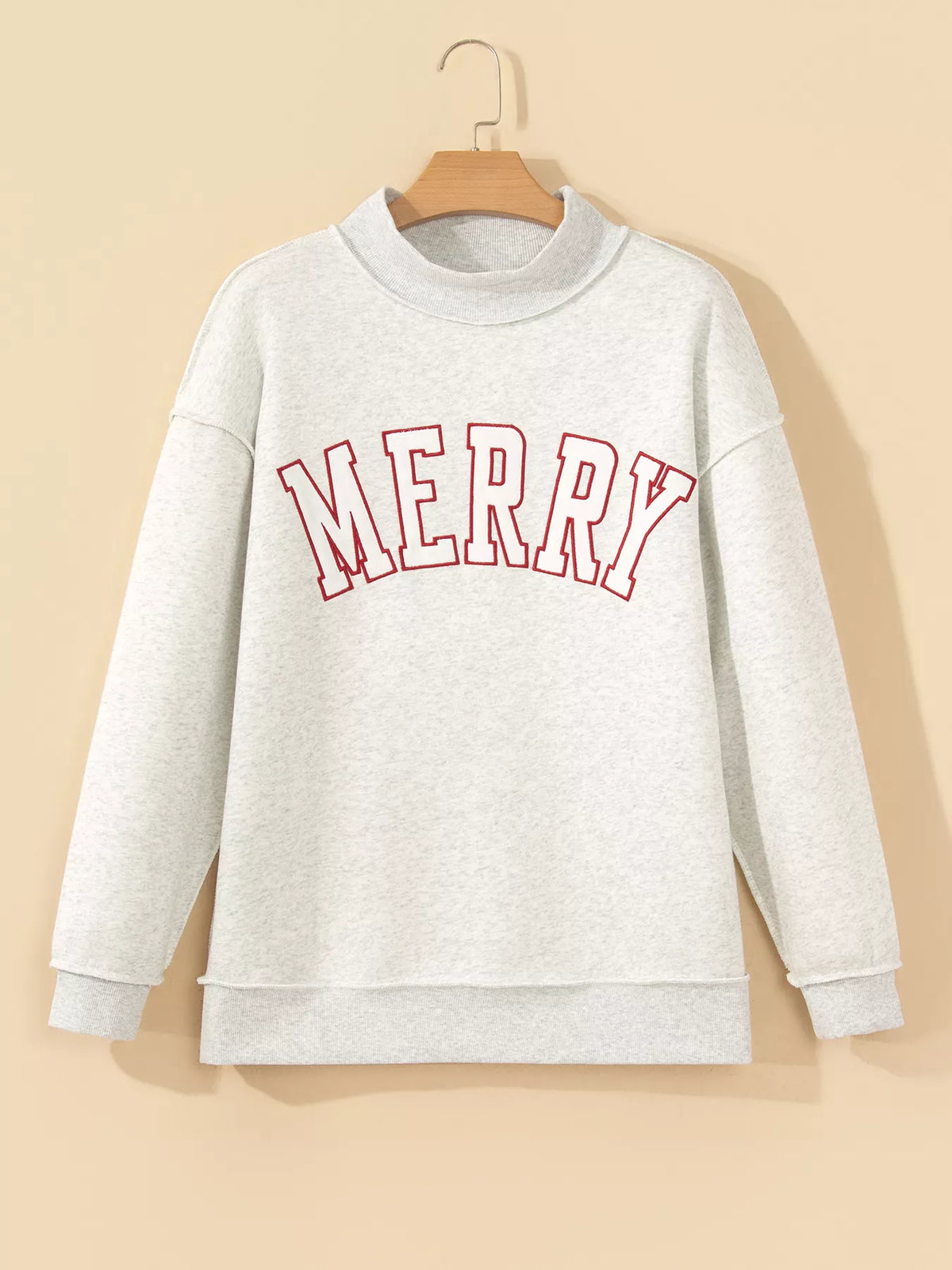 MERRY tunic sweatshirt, hanging front