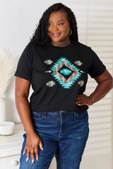 Trendsi Simply Love Graphic Short Sleeve T-Shirt -