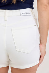 Trendsi Judy Blue Full Size High-Waisted Slim Short Plus Size -