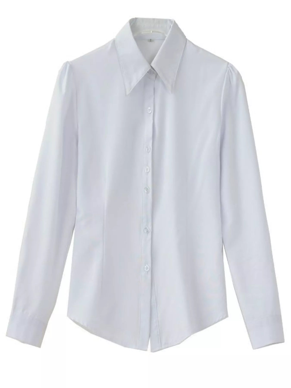 White button-down shirt