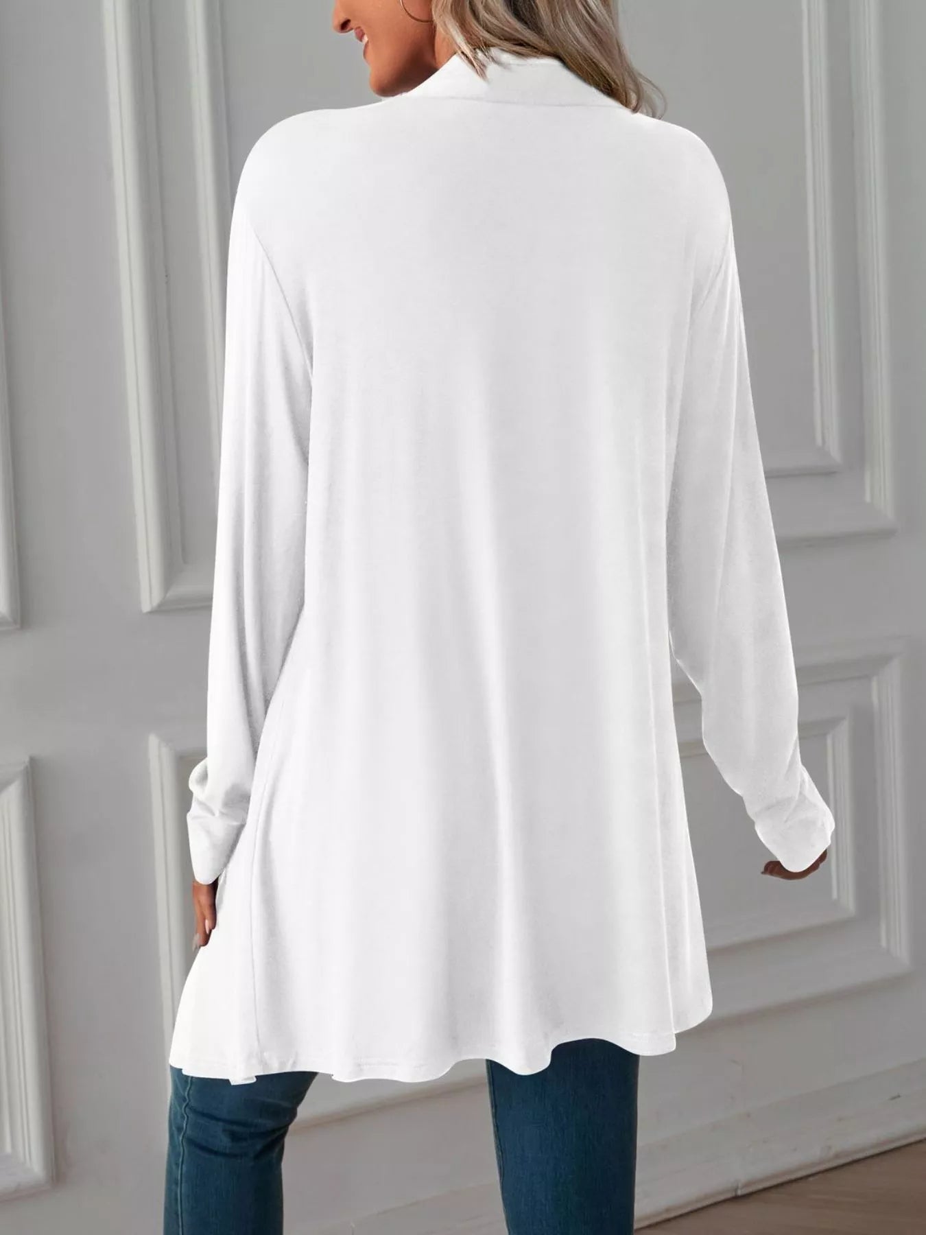 Trendsi Lightweight Open Front Cardigan -